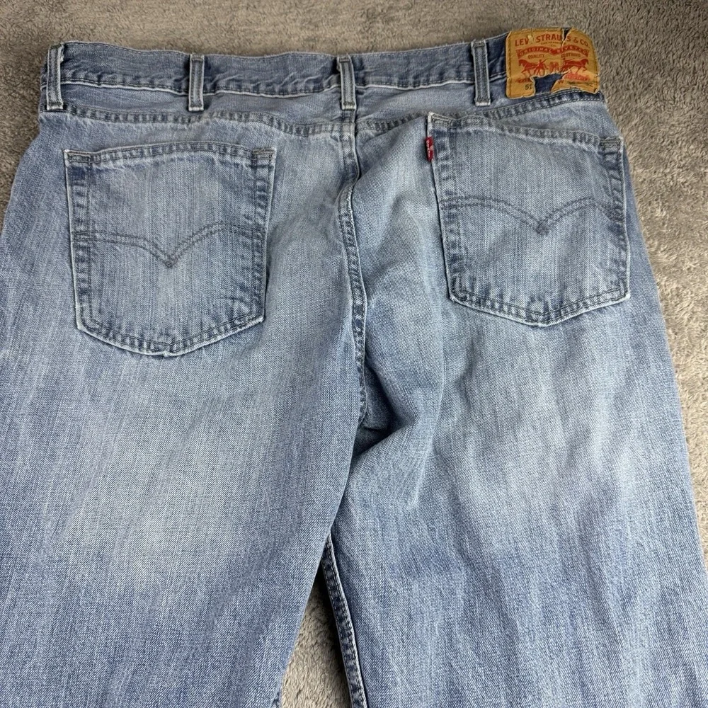 Levis 514 Straight Leg Jeans Mens 38x32 Blue Medium Wash Mid‎ Rise
